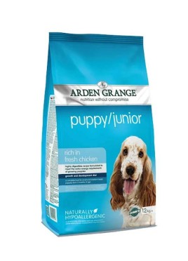 Arden Grange Puppy Junior Fresh Chicken Small And Medium Breed Food 12 Kg